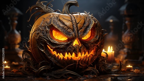 Evil Jack-o'-lantern - Helloween