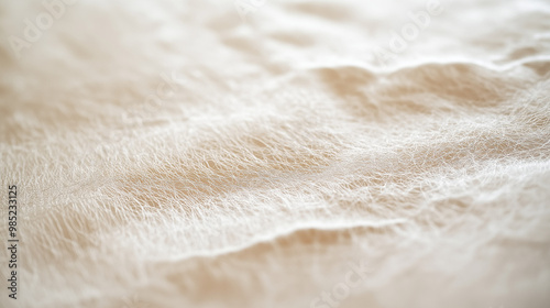 close-up of paper showcasing a textured surface, the composition should focus solely on the fibers and patterns, ideal for design or art publications