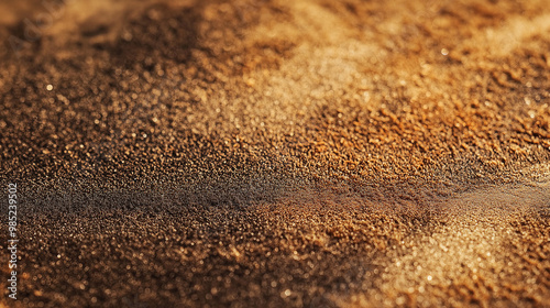 close-up of sandpaper featuring a rough texture, the focus is on the gritty surface, highlighting its practical use, suitable for tools or diy magazines