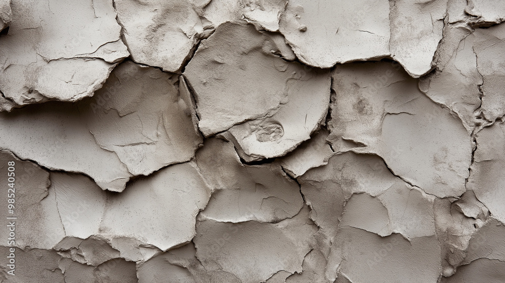 close-up of dried clay showcasing a rugged surface, the image should fill the frame, emphasizing the natural textures and earth tones close-up of dried clay showcasing a rugged surface, the image should fill the frame, emphasizing the natural textures and earth tones