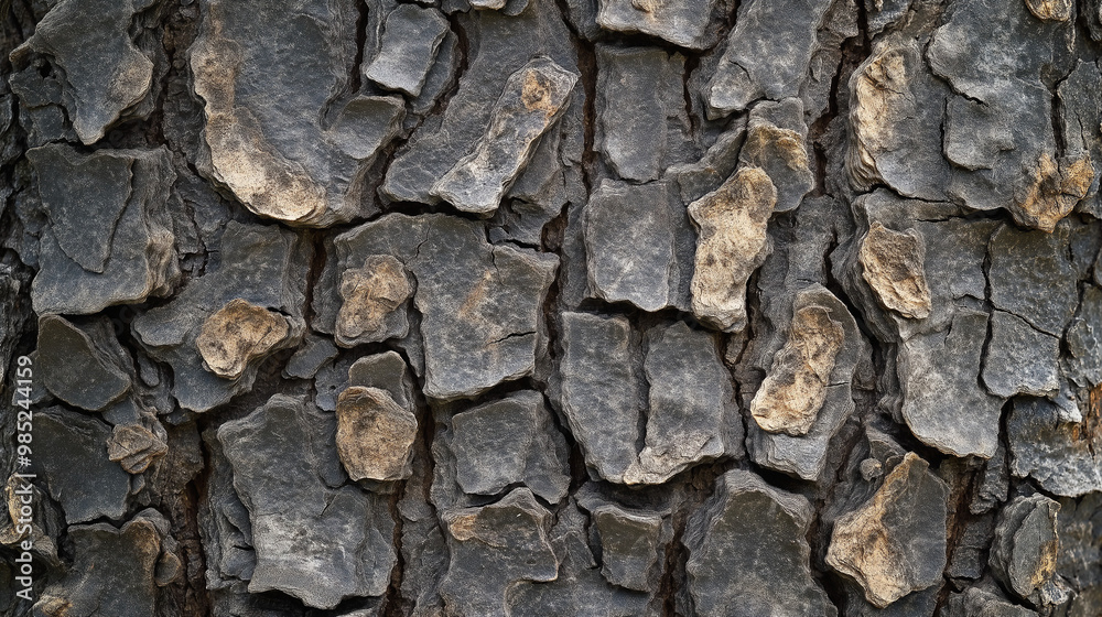 close-up of wood bark with a textured surface, the image should fill the frame, capturing the intricate patterns and natural color variations close-up of wood bark with a textured surface, the image should fill the frame, capturing the intricate patterns and natural color variations
