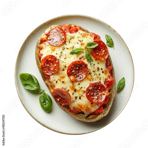 A Plate of Delicious  Pizza...