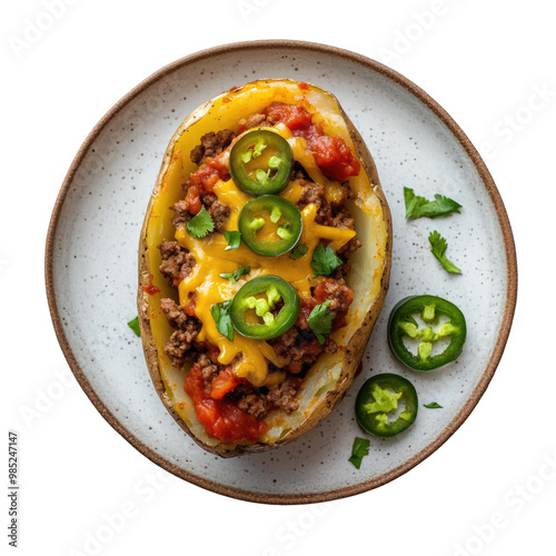 A Plate of Delicious Taco B...