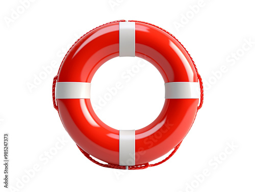 lifebuoy isolated on transparent background