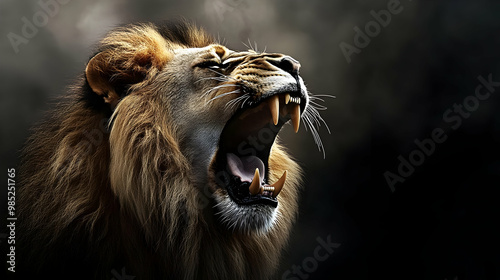 Roaring Lion Portrait - Rea...