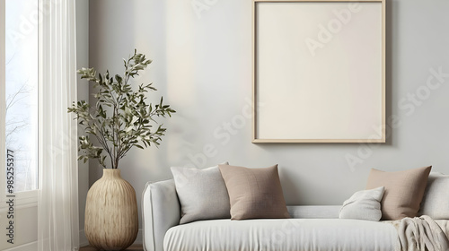 Minimalist Living Room Inte...
