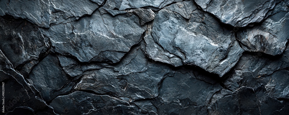 A striking black rock texture serves as the backdrop, with its jagged and intricate patterns capturing the essence of raw natural beauty. Subtle light reflections dance across the dark surface, A striking black rock texture serves as the backdrop, with its jagged and intricate patterns capturing the essence of raw natural beauty. Subtle light reflections dance across the dark surface,