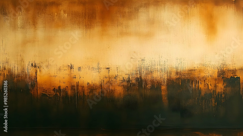 Abstract Golden Brown Background Painting