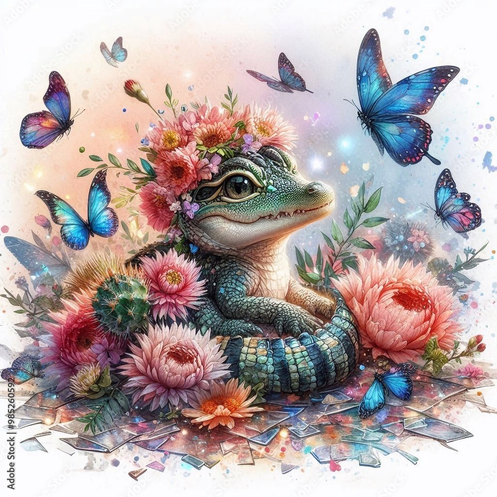 kleines Krokodil kleines Krokodil