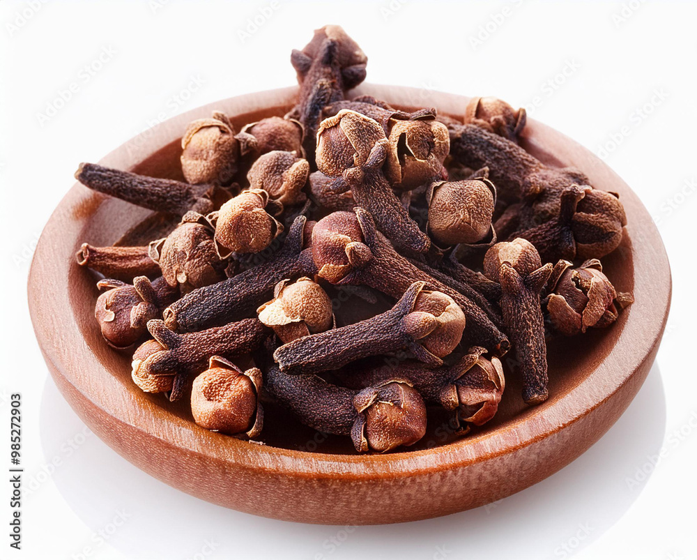 Fototapeta premium clove isolated on white background. Syzygium aromaticum.