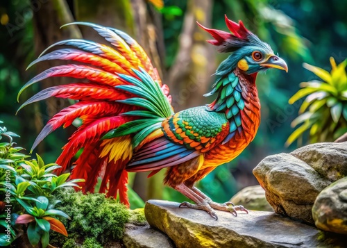 Breathtaking Piasa Bird images reveal the enchanting beauty and allure of this mythical creature, showcasing its photo