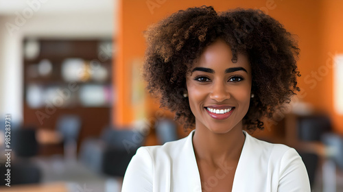 Smiling Woman Portrait Photo