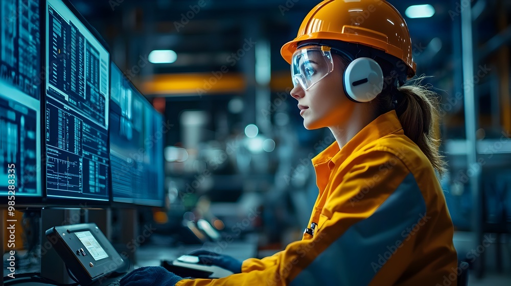 Workers Using Safety Monitoring Devices in a Digital Workplace Environment Workers Using Safety Monitoring Devices in a Digital Workplace Environment