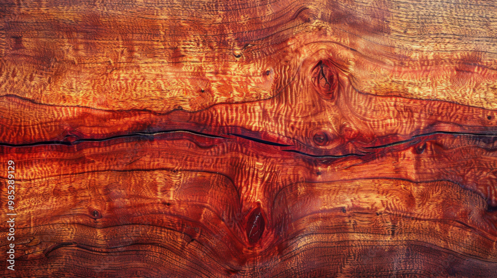 Naklejka premium Intricate Wood Grain Pattern