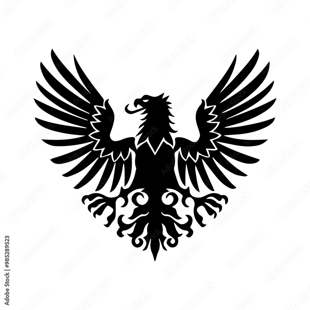 Obraz premium eagle tattoo.eps