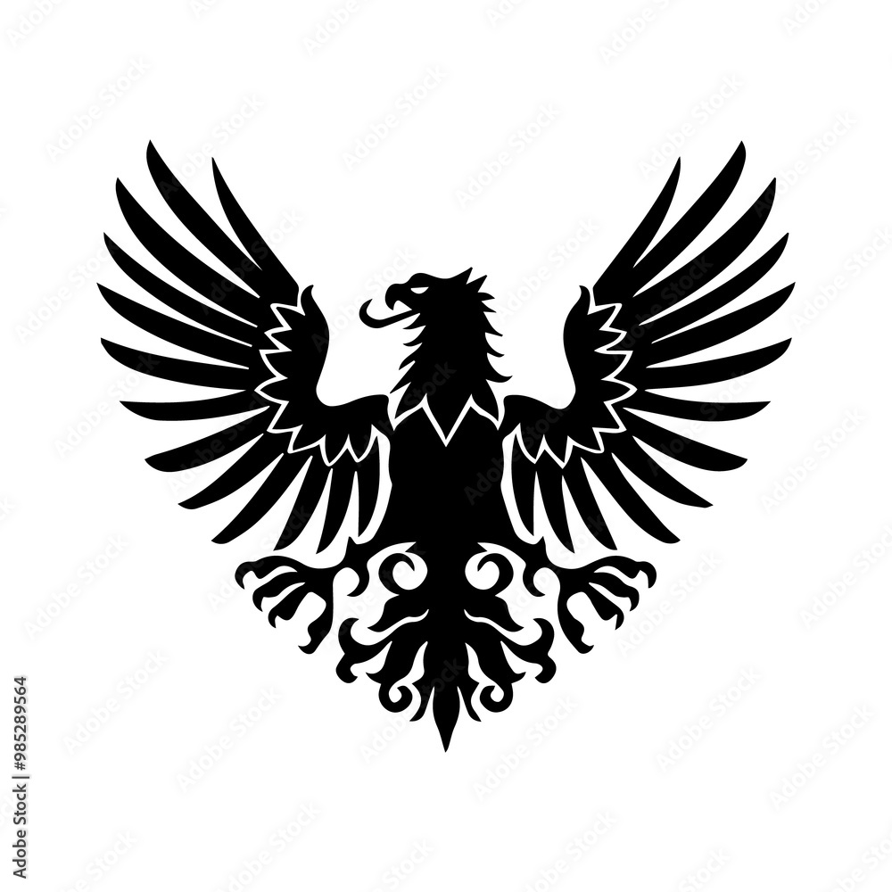 eagle with wings eagle with wings