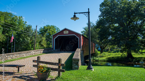 Kreidersville Covered Bridge in Northampton County, Pennsylvania
