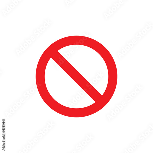 Free Download Prohibition symbol. vector flat black  Prohibition icon trendy style illustration for web and app..eps - GFXLoad