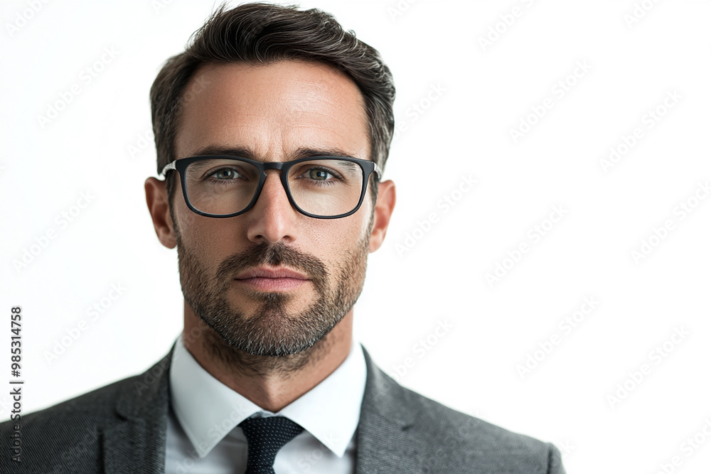 Business man in a suit