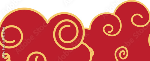 Chinese Cloud Border
