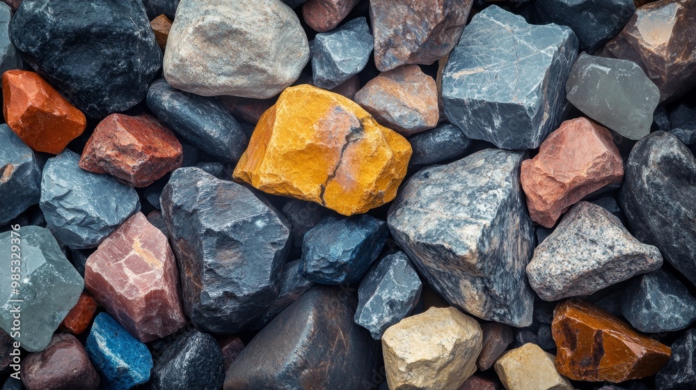 Colorful Rock Texture. Colorful Rock Texture.