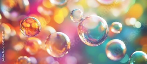 Bubbles present an intriguing artistic subject open to diverse interpretations and adaptable to numerous creative mediums photo