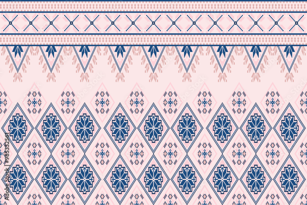 Ethnic abstract pixel art.Fabric seamless pattern in tribal.Bright Pixel Art Fabric Pattern with Geometric Square.American,mexican,indian,bohemian,vector,fabric,clothing,carpet,textile,wrapping,batik Ethnic abstract pixel art.Fabric seamless pattern in tribal.Bright Pixel Art Fabric Pattern with Geometric Square.American,mexican,indian,bohemian,vector,fabric,clothing,carpet,textile,wrapping,batik