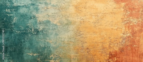 Abstract Grunge Wall Background Illustration Weathered Dented