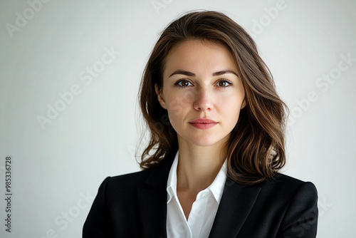 Business woman in a suit