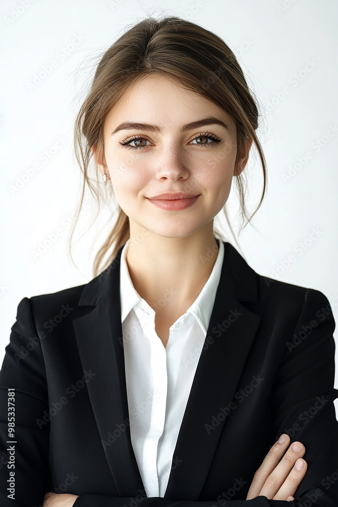 Business woman in a suit Business woman in a suit