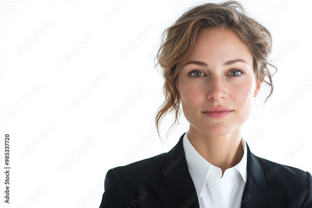 Business woman in a suit