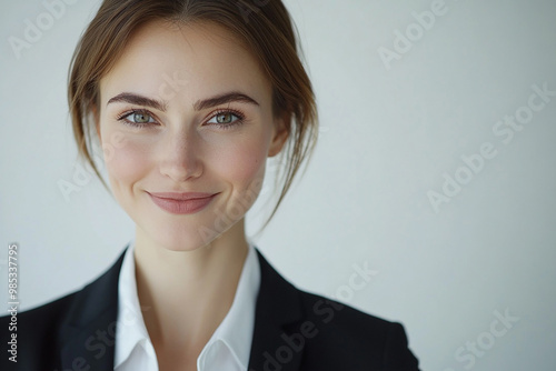 Business woman in a suit