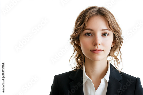 Business woman in a suit