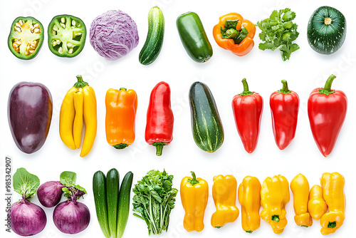 Wallpaper Mural 3D vegetable cut out element Torontodigital.ca