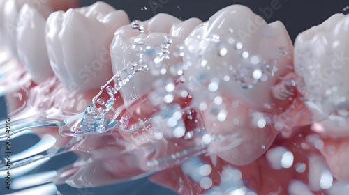 Oral hygiene is greatly enhanced by air flow water teeth cleaning, a cutting-edge method for removing plaque and stains.