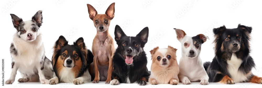 Group of cute animals on white background. Various pets, including dogs, cats, birds, in colorful collage. Different breeds, species, as bulldogs, chihuahuas, parrots, displayed together. Happy, Group of cute animals on white background. Various pets, including dogs, cats, birds, in colorful collage. Different breeds, species, as bulldogs, chihuahuas, parrots, displayed together. Happy,