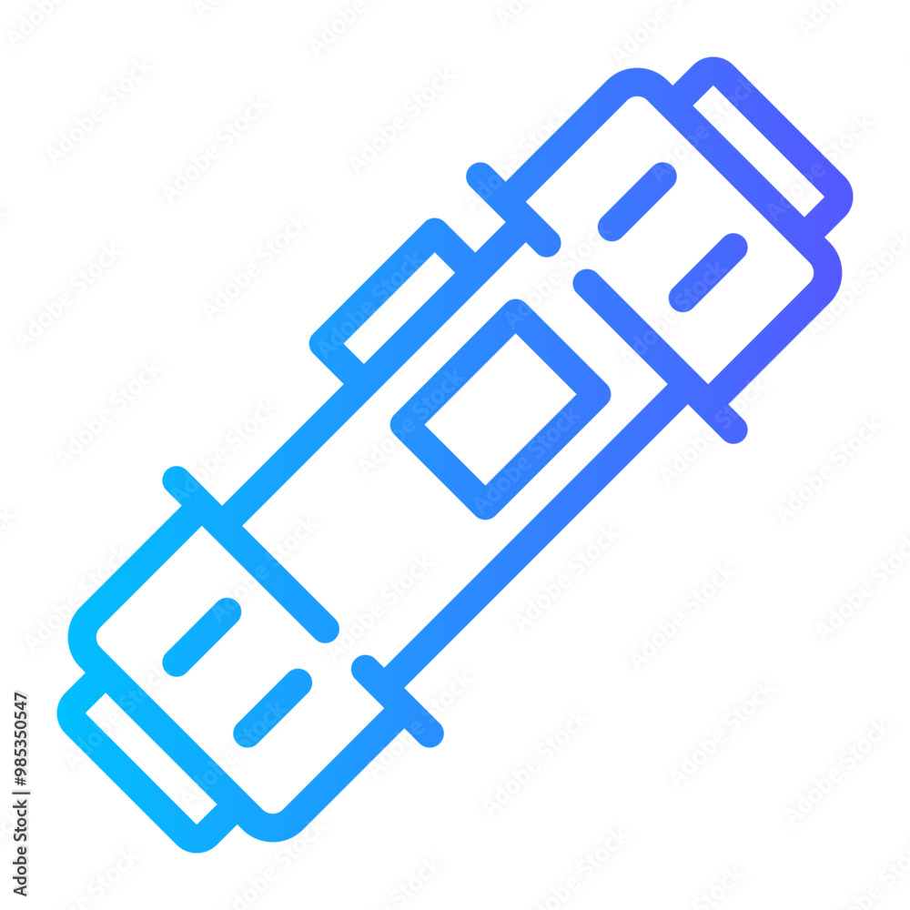 depth sounder gradient icon depth sounder gradient icon