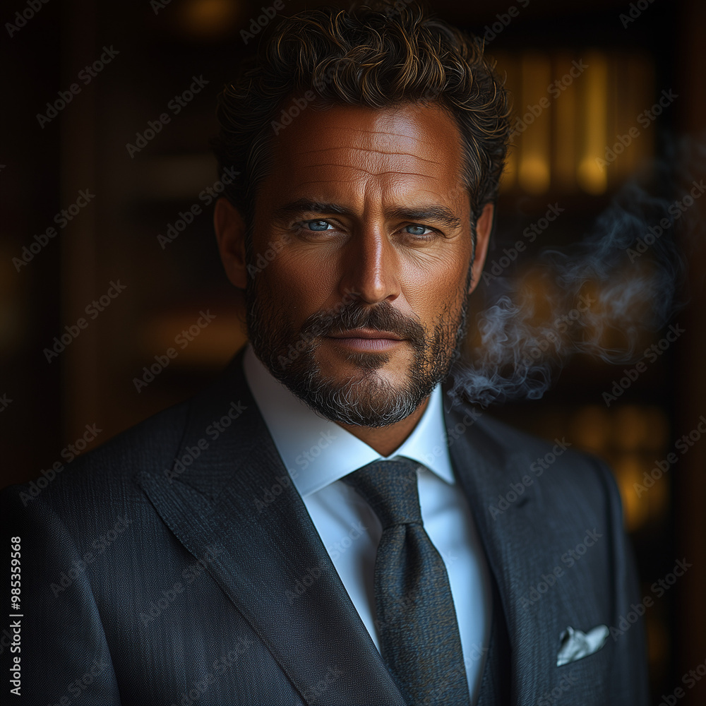 portrait of a businessman. portrait of a businessman.