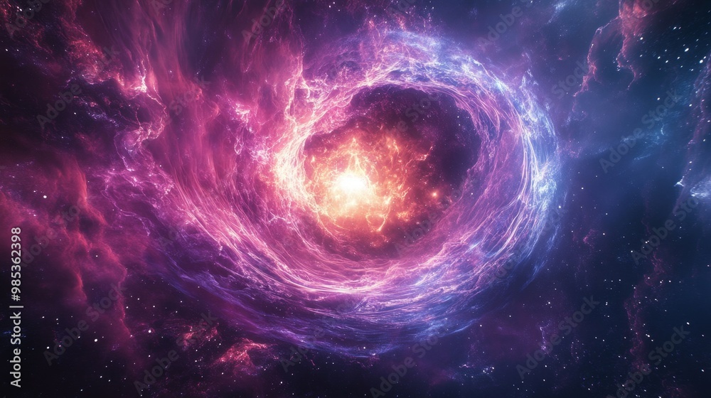 Cosmic Nebula Swirl. Cosmic Nebula Swirl.