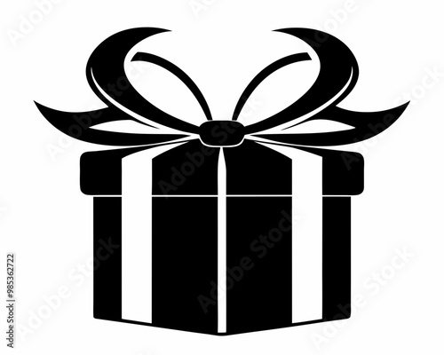 Editable Christmas gift box vector icon. Part of a big icon,family. Perfect for web and app interfaces, presentations, infographics, etc.