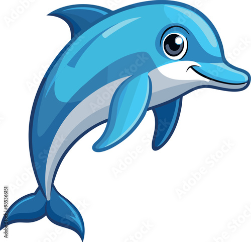 dolphin clip art vector