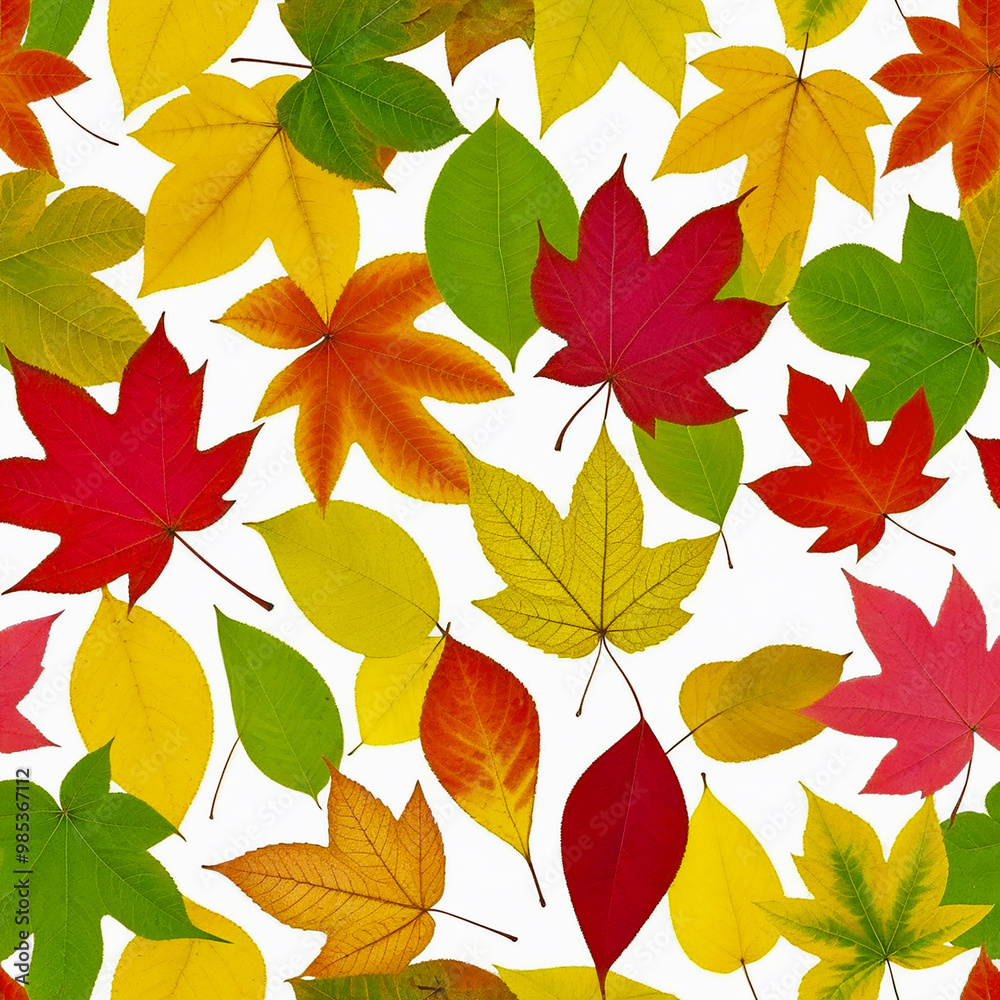 Obraz premium autumn colorful leaves