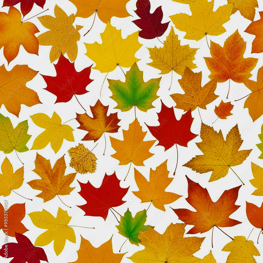 Fototapeta premium autumn colorful leaves