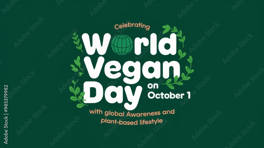 Celebrating World Vegan Day on October 1 with global awareness and plant-based lifestyle Celebrating World Vegan Day on October 1 with global awareness and plant-based lifestyle