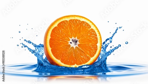  Freshness in motion The splash of citrus