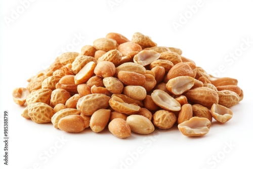 Pile of Salted Peanuts.