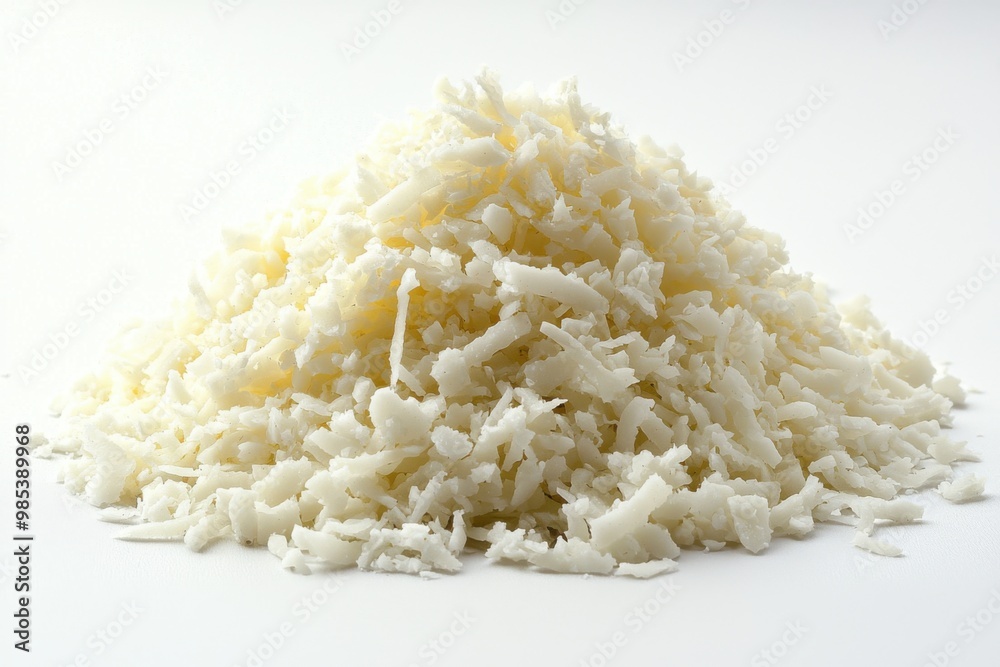 Heap of Shredded Coconut. Heap of Shredded Coconut.