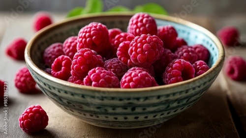  Fresh raspberries a natural delight