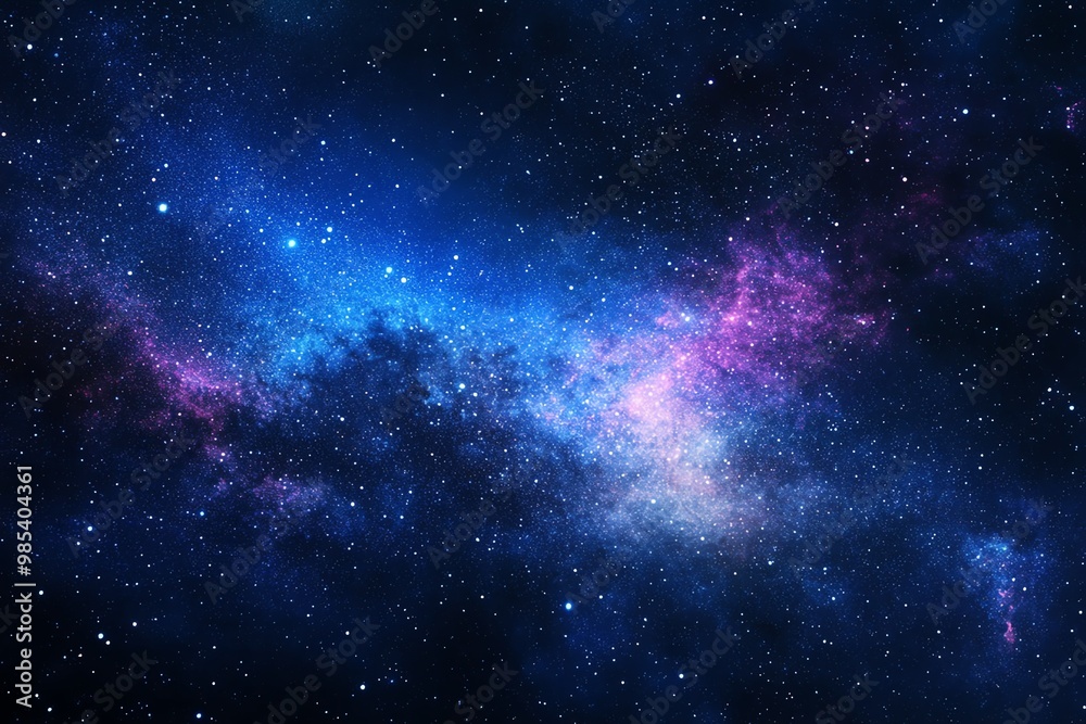 Cosmic nebula, starry night sky backdrop Cosmic nebula, starry night sky backdrop