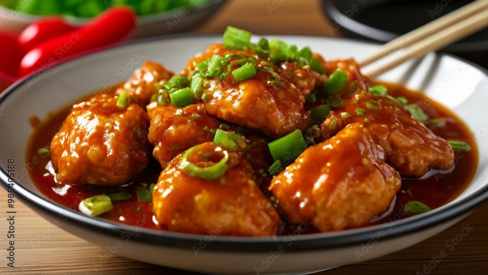 Delicious Asian cuisine ready to be savored Delicious Asian cuisine ready to be savored
